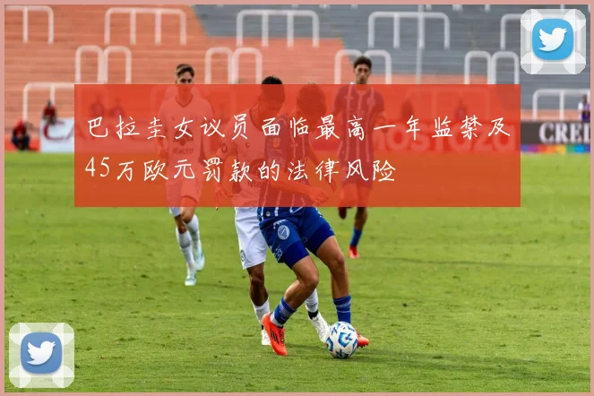 巴拉圭女议员面临最高一年监禁及45万欧元罚款的法律风险